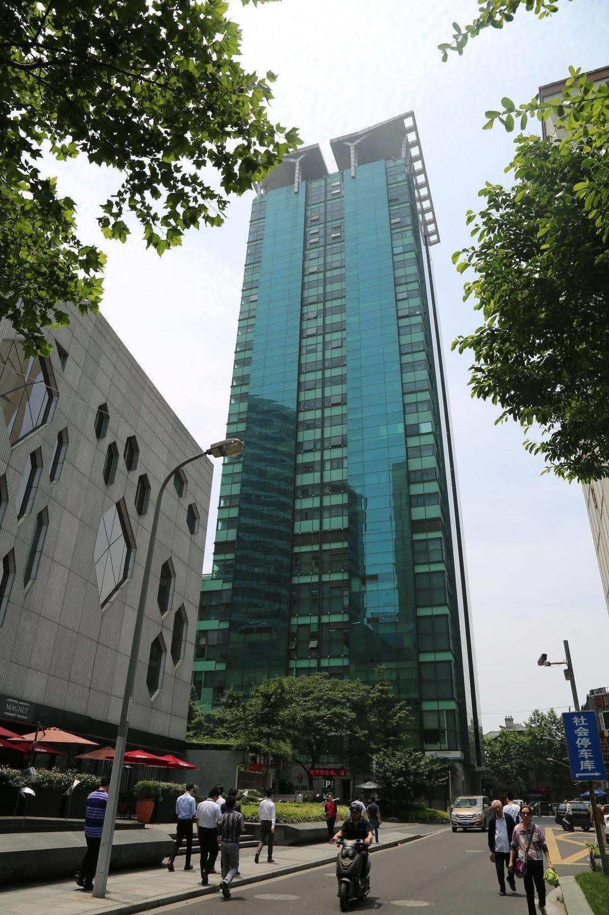Shanghai Cosmo World Union Service Apartment Exterior foto